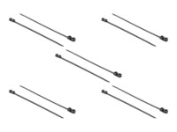 Delock Cable Tie with Fastening Eyelet 30cm Sort