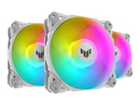 ASUS TUF Gaming TF120 ARGB Fan 3-pack Hvid 120 mm