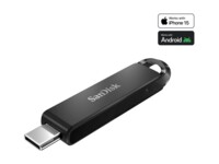 SanDisk Ultra 64GB USB 3.1 Gen 1 / USB-C USB stick Sort