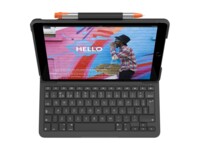 Logitech Slim Folio Tastatur og folio-kasse Saks Trådløs UK