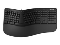 Microsoft Ergonomic Keyboard Tastatur Kablet Fransk