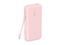 Belkin BoostCharge Powerbank 20000mAh 30Watt 1xUSB-A 2.0 2xUSB-C Pink