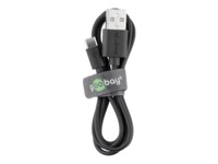 goobay USB Type-C kabel 50cm Sort