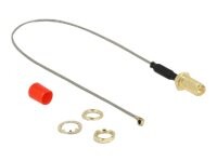 DeLOCK Antennekabel Koaksial 20cm Grey Grå