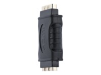 StarTech.com HDMI to HDMI Adapter, High Speed HDMI to HDMI Connector, 4K 30Hz HDMI to HDMI Coupler, HDMI to HDMI Converter - HDMI Female to HDMI Female Adapter HDMI-kobling Sort