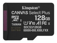 Kingston Canvas Select Plus microSDXC UHS-I Memory Card 128GB 150MB/s