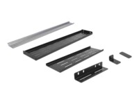 DeLOCK DIN rail monteringssæt Sort