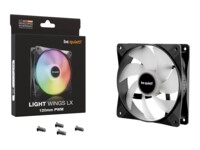 be quiet! Light Wings LX Fan 1-pack Sort 120 mm