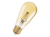 OSRAM Vintage 1906 Edison LED-filament-lyspære 6.5W E 725lumen 2400K Komfortabelt varmt hvidt lys