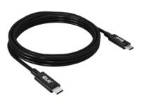 Club 3D USB Type-C kabel 2m Sort