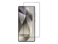 Screenor Skærmbeskytter Sort Transparent Samsung Galaxy S25 Ultra