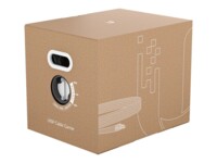 Ubiquiti UISP Cable Carrier CAT 5e Afskærmet parsnoet (STP) 305m Bulkkabel Sort