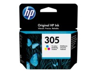 HP 305 Farve (cyan, magenta, gul) 100 sider Blæk 3YM60AE