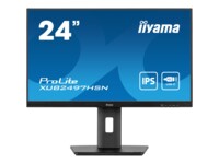 iiyama ProLite XUB2497HSN-B2 24' 1920 x 1080 (Full HD) HDMI DisplayPort USB-C 100Hz Dockingskærm