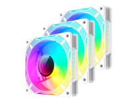 GameMax KF300R WH Fan 3-pack Hvid 120 mm