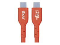 Club 3D USB Type-C kabel 3m Orange