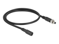 Delock Forlængerkabel til strøm 50cm Sort