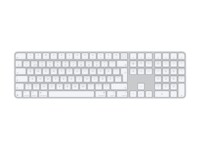 Apple Magic Keyboard with Touch ID and Numeric Keypad Tastatur Trådløs Svensk