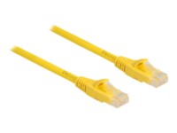 DeLOCK CAT 6a Ikke afskærmet parsnoet (UTP) 5m Patchkabel Yellow