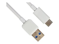 Sandberg USB 3.0/ USB 3.1 USB Type-C kabel 2m Hvid