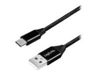 LogiLink USB-kabel 1m Sort