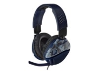 Turtle Beach Recon 70 Kablet Høretelefoner Sort Blå