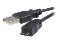 StarTech.com 1m Micro USB Cable A to Micro B USB-kabel 1m Sort