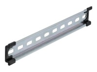 DeLOCK DIN-skinnepanel Grå