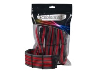 CableMod PRO Series ModMesh Strømforlængerkabelsæt Grå Rød