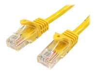 StarTech.com 2m Yellow Cat5e / Cat 5 Snagless Patch Cable CAT 5e Ikke afskærmet parsnoet (UTP) 2m Patchkabel Yellow