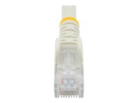 StarTech.com 50cm CAT6 Cable - White Snagless CAT 6 Wire - 100W RJ45 UTP 650MHz Category 6 Network Patch Cord UL/TIA (N6PATC50CMWH) CAT 6 Ikke afskærmet parsnoet (UTP) 50cm Netværkskabel Hvid