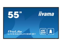 iiyama ProLite LH5565UHSB-B1 55' Digital skiltning 3840 x 2160