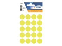 HERMA Etiketter 19 mm rund 100etikette(r)