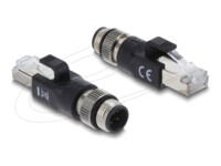 DeLOCK CAT 6 Netværksadapter Sort