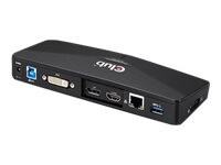 Club 3D SenseVision USB 3.0 4K Docking Station USB Dockingstation