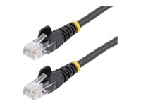 StarTech.com 7m Black Cat5e / Cat 5 Snagless Patch Cable 7 m CAT 5e Ikke afskærmet parsnoet (UTP) 7m Patchkabel Sort
