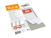 Peach PBT301-01 Termisk indbindingsomslag A4 (210 x 297 mm) Hvid Hvid