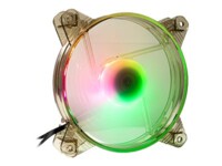 Inter-Tech Fan 1-pack Hvid 120 mm