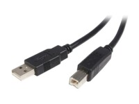 StarTech.com 5m USB 2.0 A to B Cable M/M USB-kabel 5m Sort