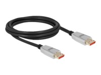 Delock DisplayPort kabel 2m Sort