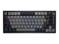 CORSAIR K65 PLUS Wireless Tastatur Mekanisk Per-key RGB Trådløs Kablet Nordisk