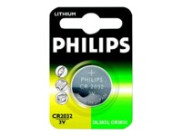 Philips Knapcellebatterier CR2032