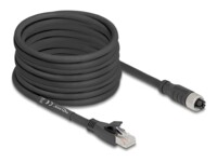 DeLOCK CAT 5e S/FTP 10m Netværkskabel Sort