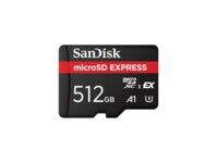 SanDisk Express microSD PCI Express Gen 3.1 UHS-I Memory Card 512GB 880MB/s