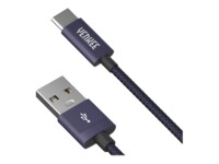 YENKEE USB 2.0 USB Type-C kabel 1m Lilla
