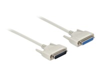Delock Serielforlængerkabel 1m Beige