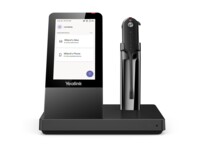 Yealink WH67 Trådløs Høretelefoner Sort