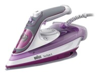 Braun TexStyle 5 SI 5037 VI Dampstrygejern 2700W Lilla Transparent