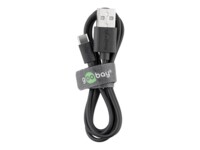 goobay USB Type-C kabel 10cm Sort