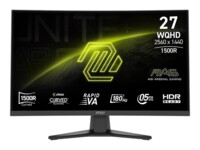 MSI MAG 275CQFDE E18 27' Rapid VA 2560 x 1440 (2K) HDMI DisplayPort 180Hz